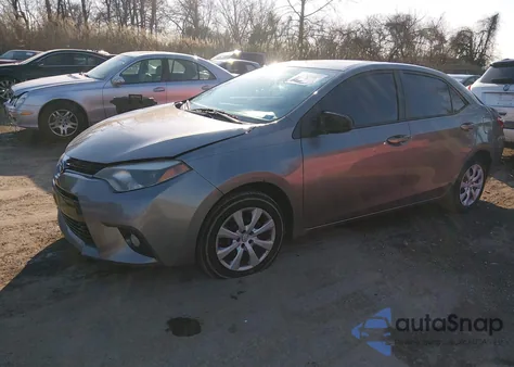 2016 Toyota Corolla Le Premium from USA, damaged, VIN 2T1BURHE4GC591788